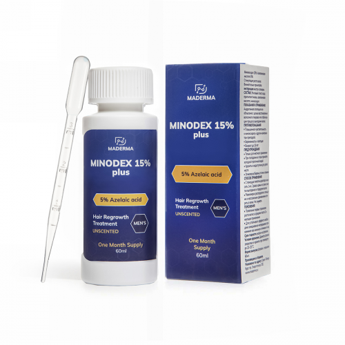 Minodex 15% с миноксидилом и азелаиновой кислотой
