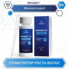 Лосьон для роста волос и бороды Minodex 5%